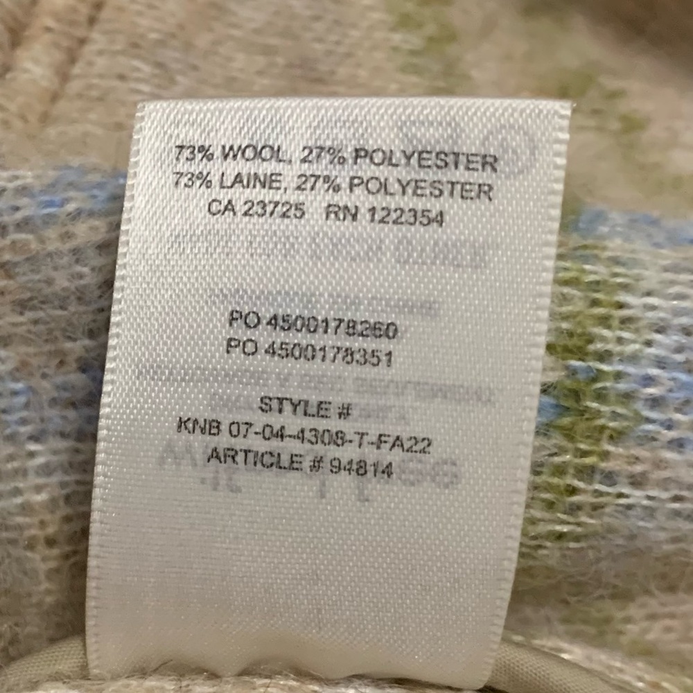 Aritzia Wilfred Free The Ganna™ Shirt Jacket in Marcel Lt Brc/ Azrn Bl |Size S - Picture 13 of 16